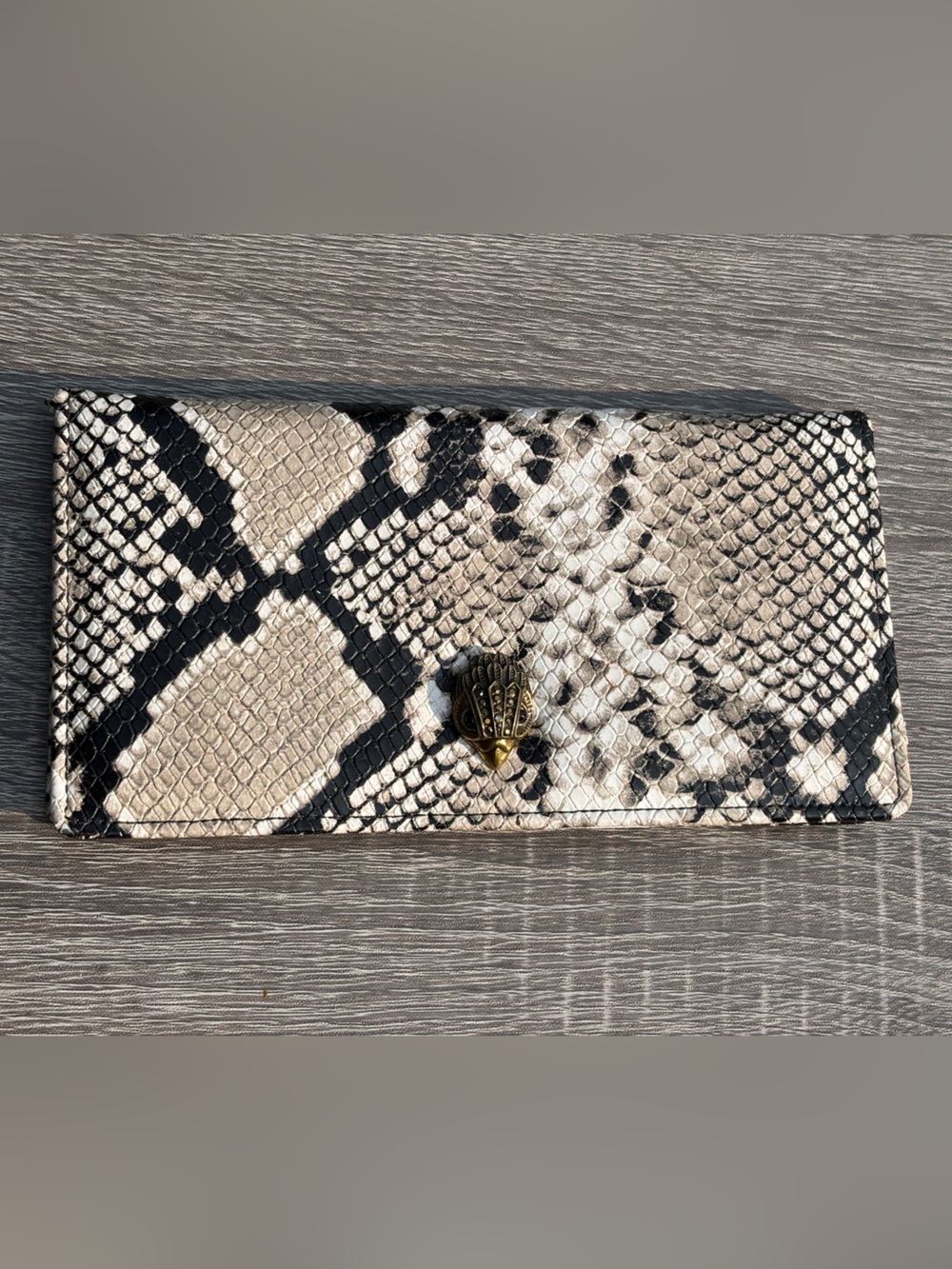 Kurt Geiger Snakeskin Embossed Wallet